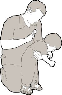 infant choking first aid back blows